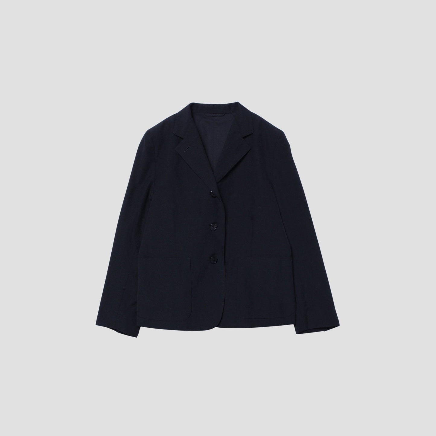 WOOL LINEN POPLIN JACKET