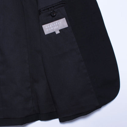 WOOL LINEN POPLIN JACKET
