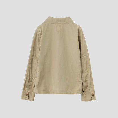 COMPACT COTTON POPLIN BLOUSON