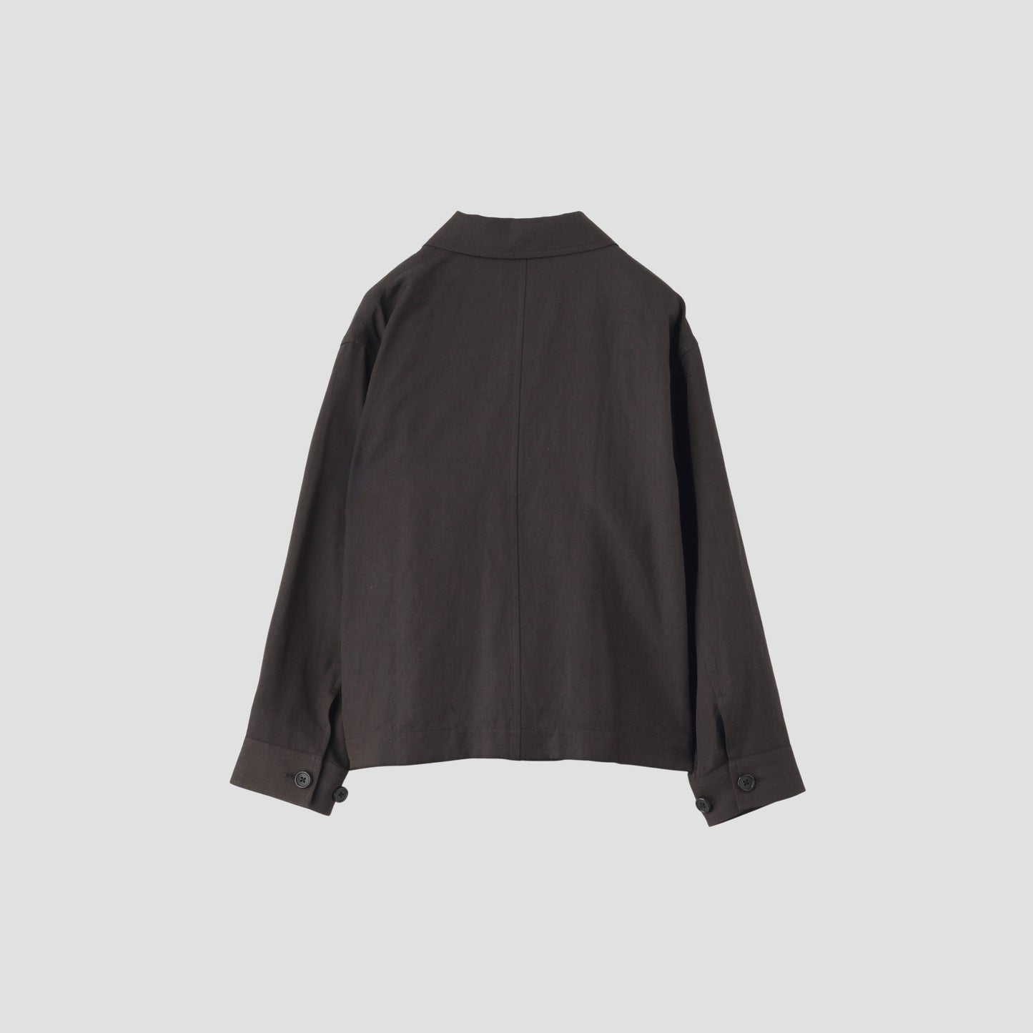 WOOL LINEN HOPSACK JACKET