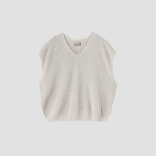 TWISTED LINEN COTTON KNIT