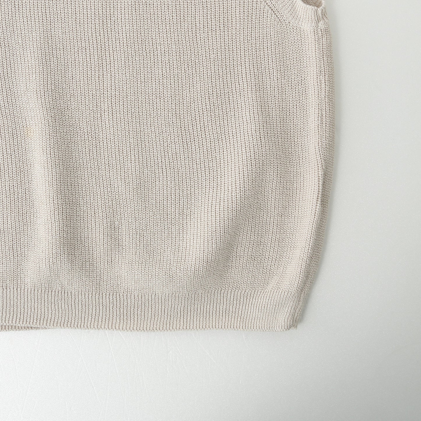 TWISTED LINEN COTTON KNIT