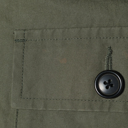 PROOFED PLAINWEAVE COTTON COAT