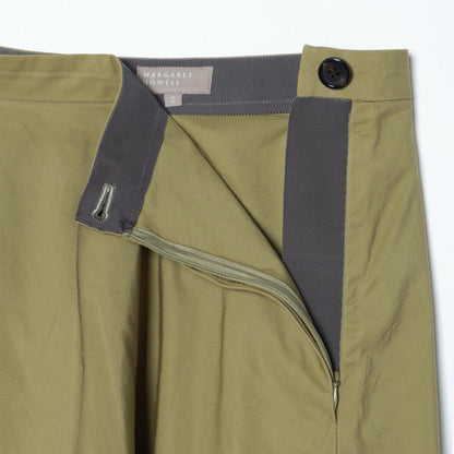 COTTON TAFETTA SKIRT