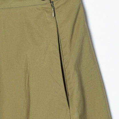 COTTON TAFETTA SKIRT