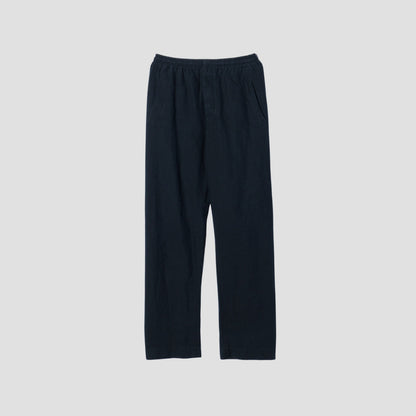 LINEN PLAIN WEAVE TROUSERS