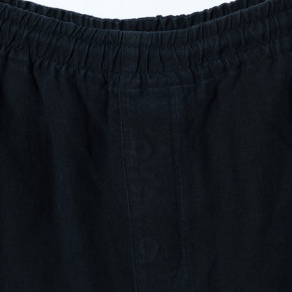 LINEN PLAIN WEAVE TROUSERS