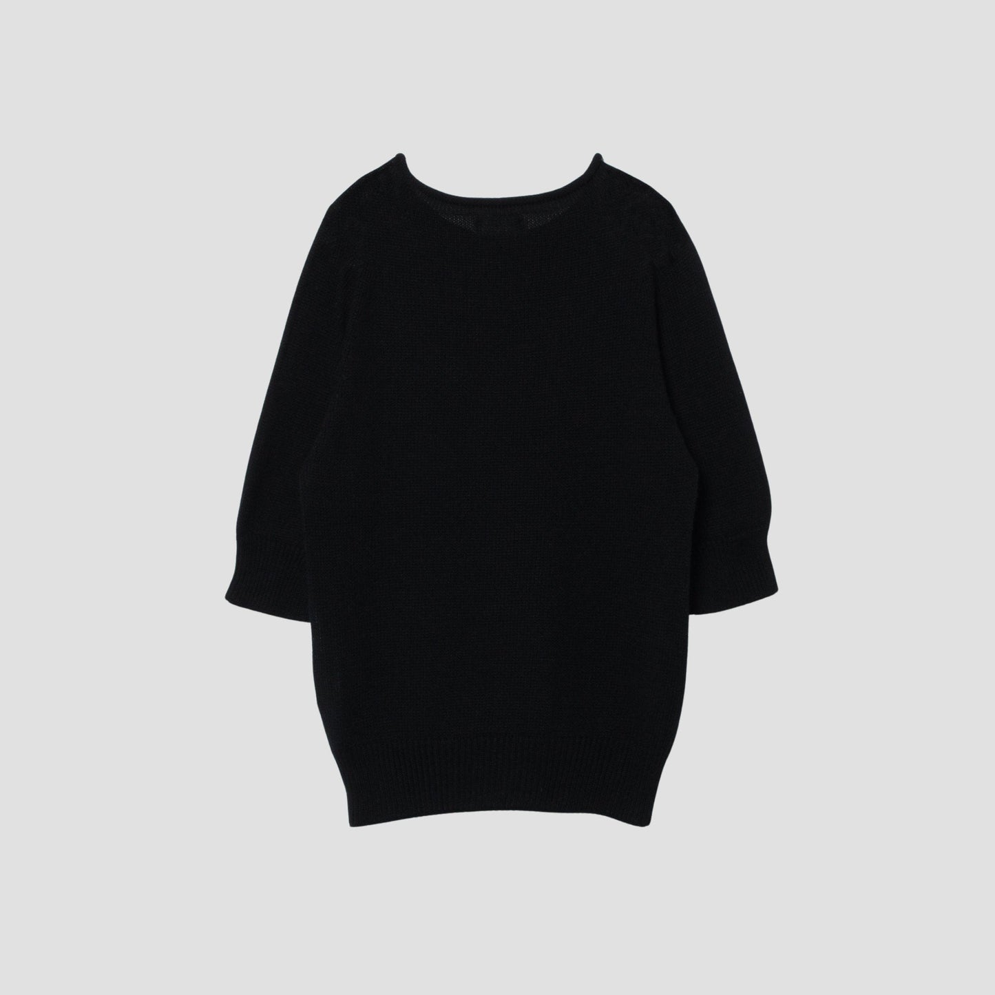 CAST OFF ROLL NECK KNIT