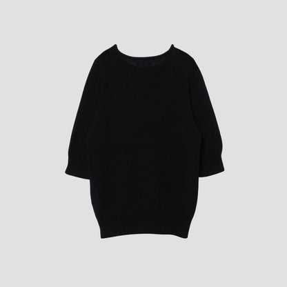 CAST OFF ROLL NECK KNIT