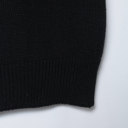CAST OFF ROLL NECK KNIT