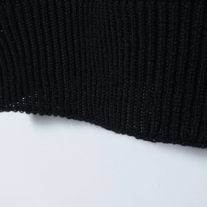 CAST OFF ROLL NECK KNIT