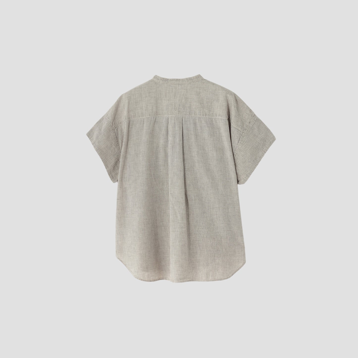 NATURAL WASHED COTTON LINEN SHIRT