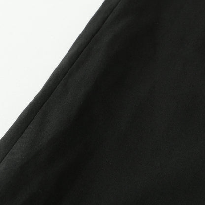 FINE WOOL POPLIN SKIRT