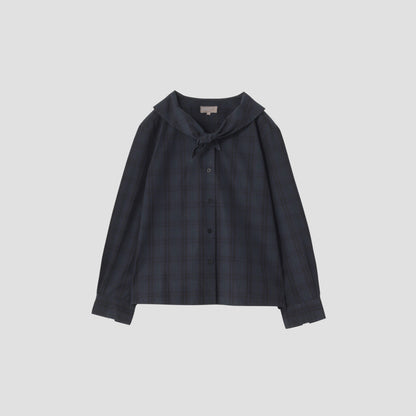 TARTAN POPLIN COTTON SHIRT