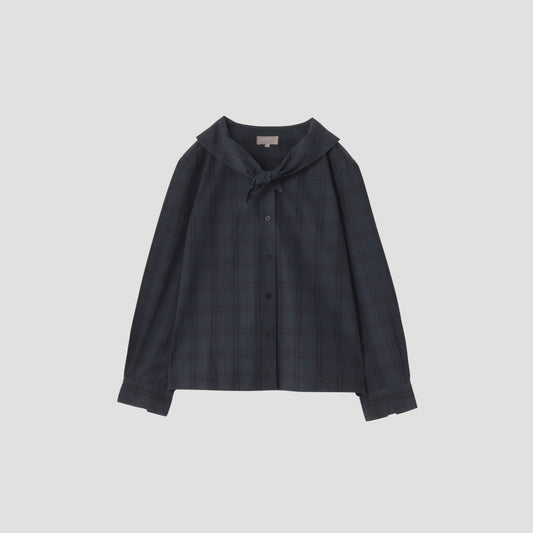 TARTAN POPLIN COTTON SHIRT