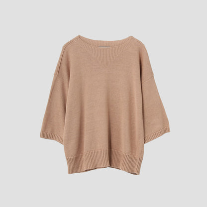 TWISTED LINEN COTTON KNIT