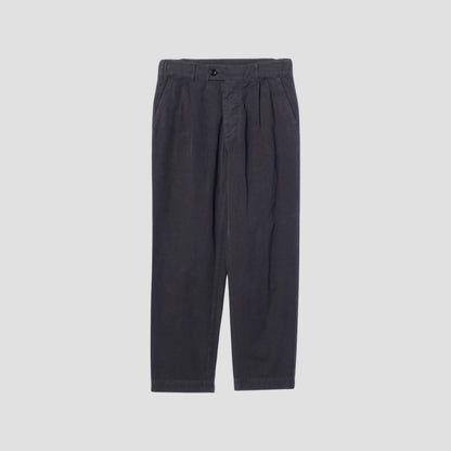 GARMENT DYE VINTAGE POPLIN TROUSERS