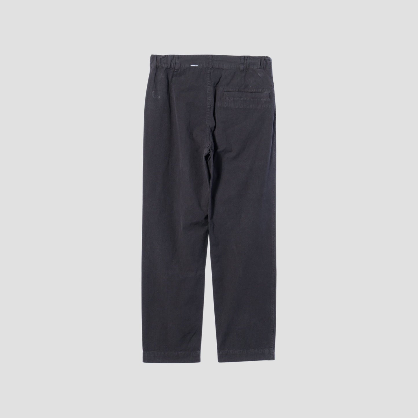 GARMENT DYE VINTAGE POPLIN TROUSERS