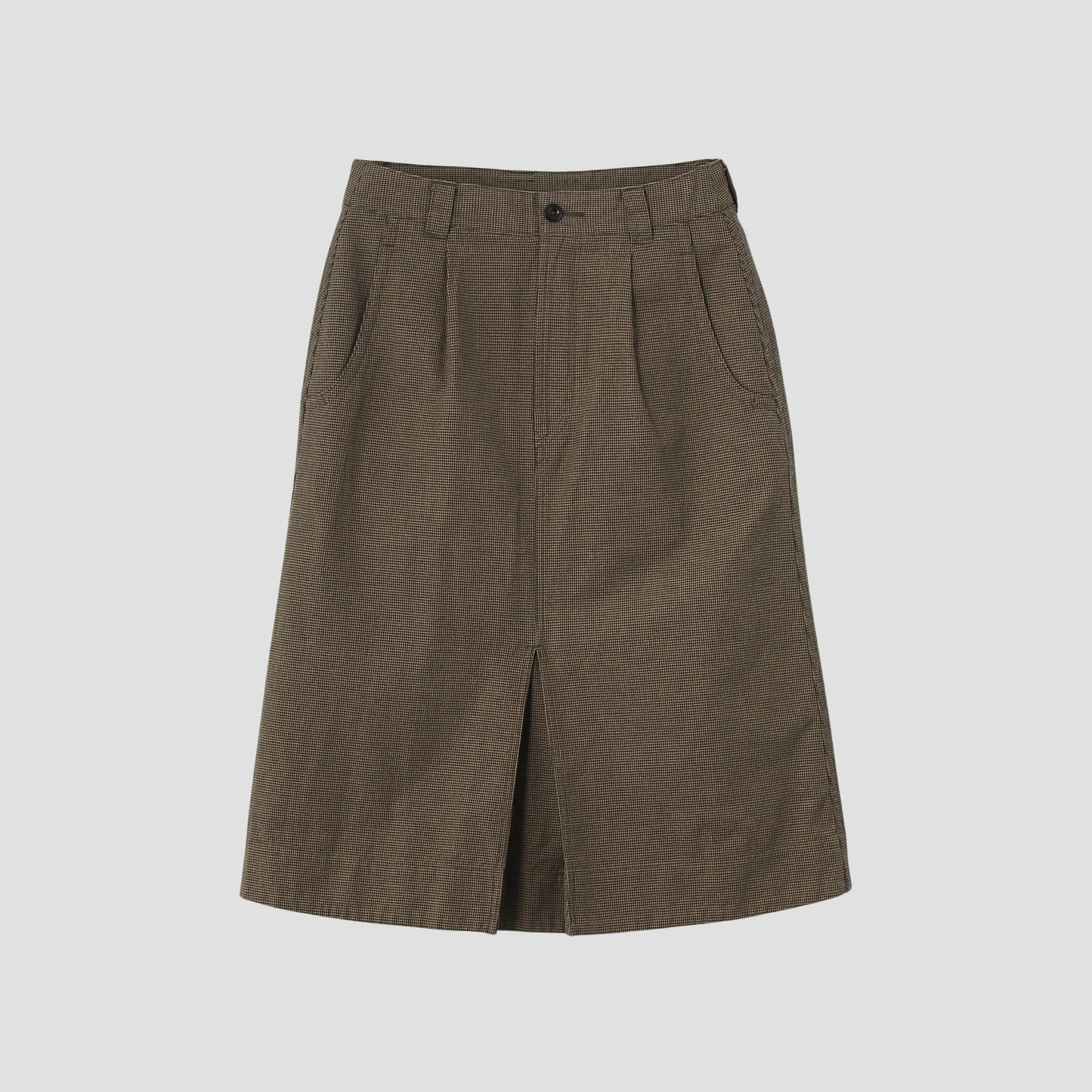 WORKWEAR COTTON LINEN SKIRT