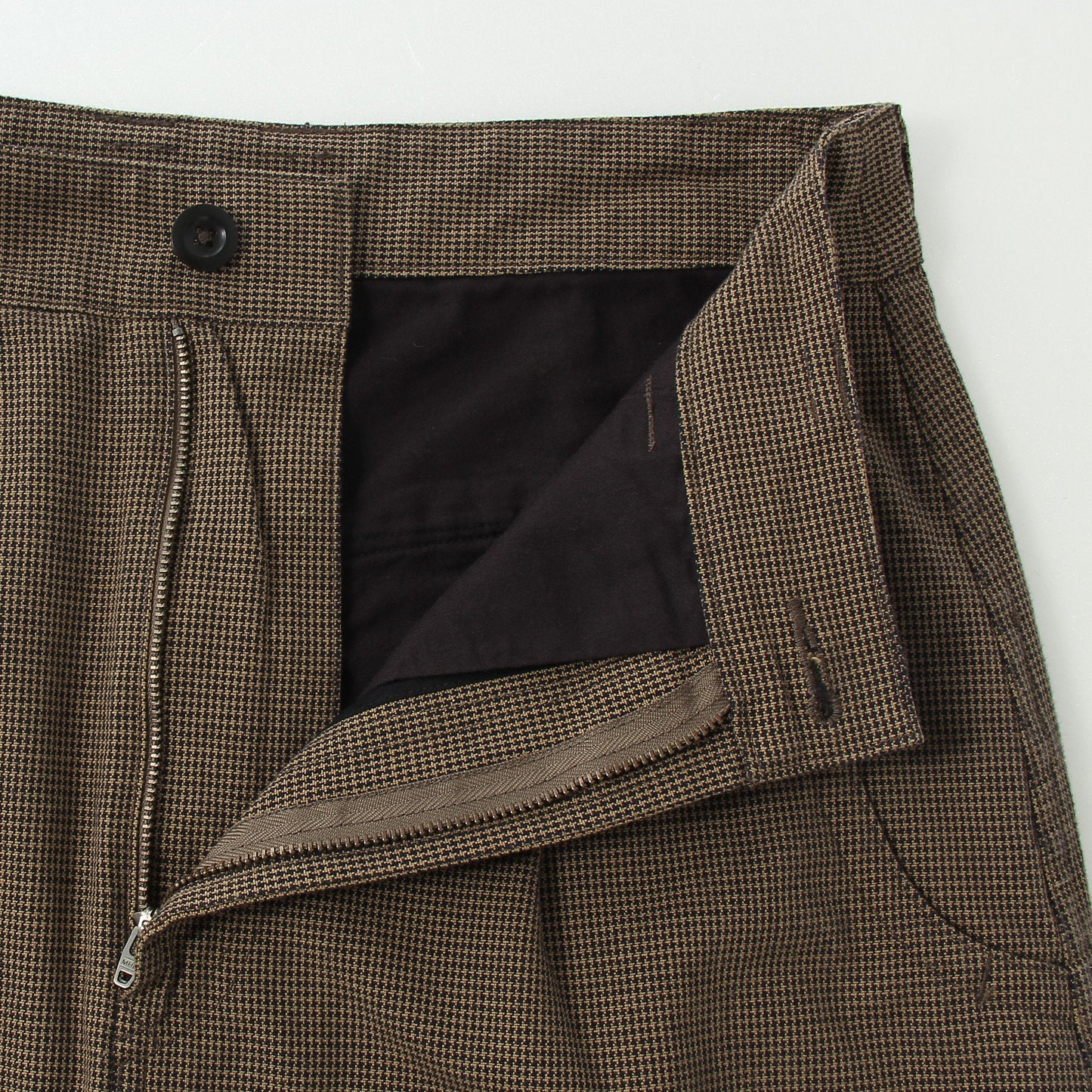 WORKWEAR COTTON LINEN SKIRT