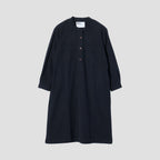 WOOL COTTON TWILL DRESS