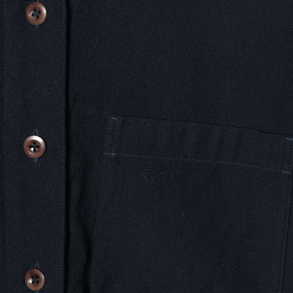 WOOL COTTON TWILL DRESS