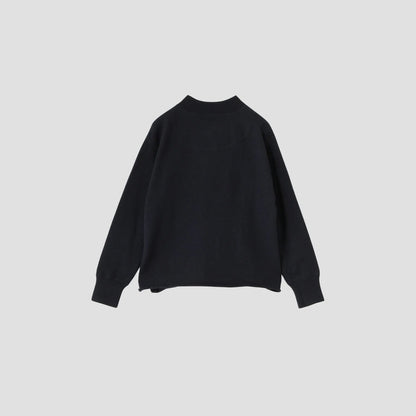 FELTED ROUGH WOOL KNIT
