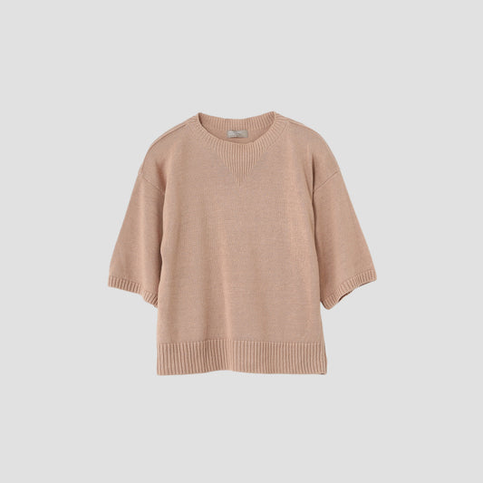 TWISTED LINEN COTTON KNIT
