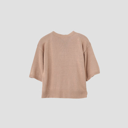 TWISTED LINEN COTTON KNIT