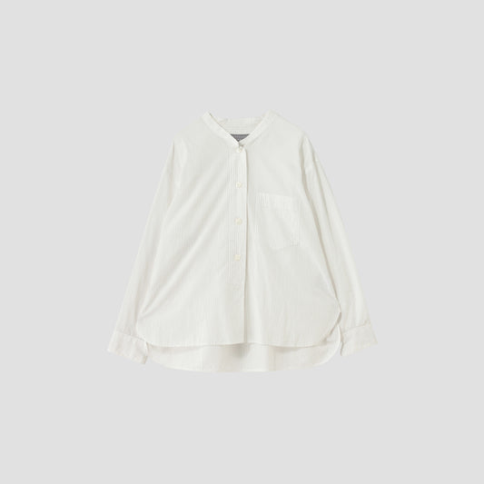 SIMPLE STRIPE COTTON SHIRT