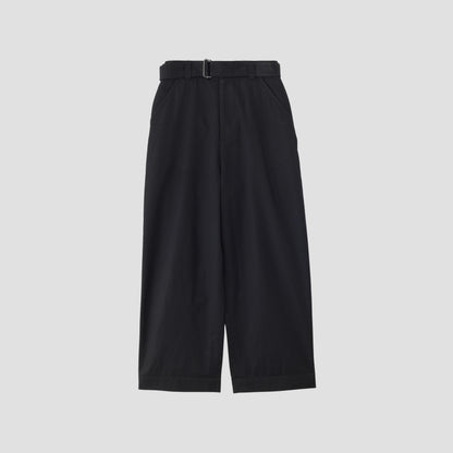 LIGHT COTTON LINEN TWILL TROUSERS
