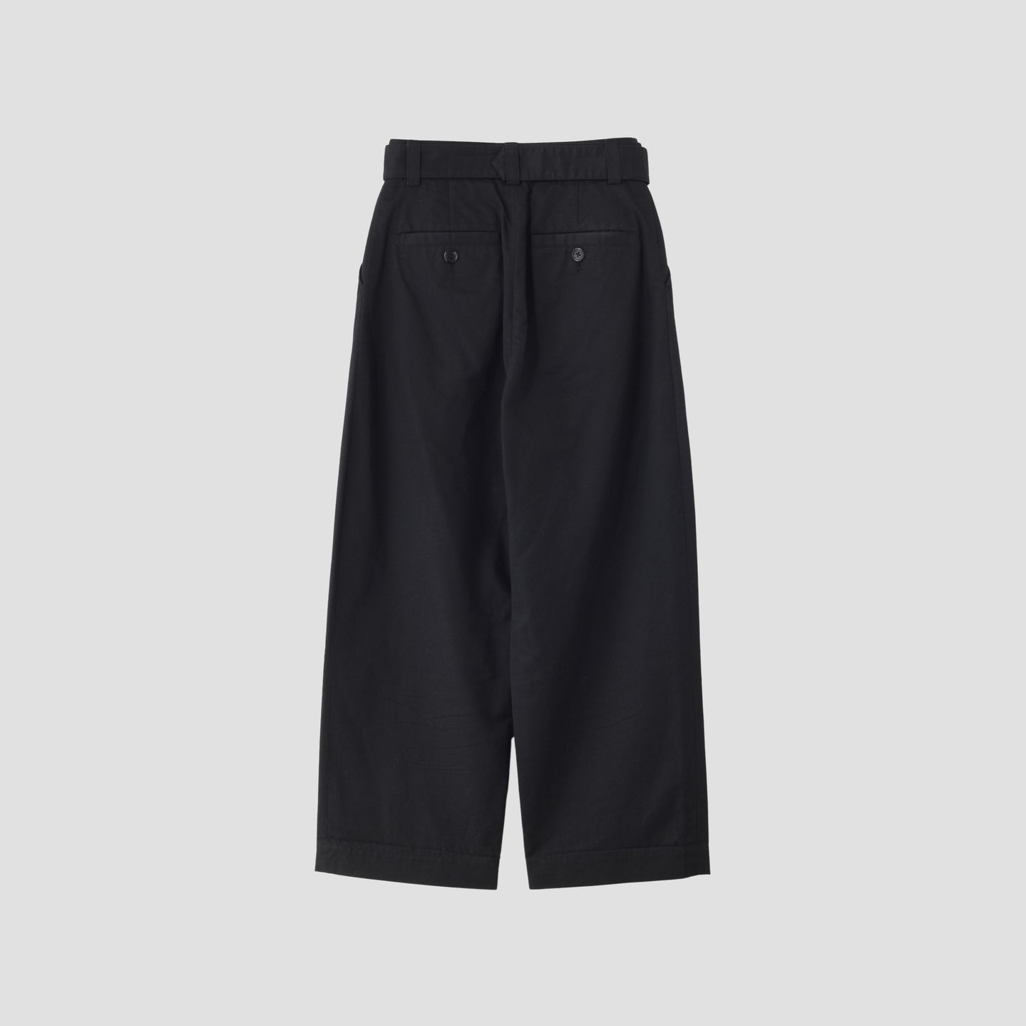 LIGHT COTTON LINEN TWILL TROUSERS