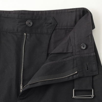 LIGHT COTTON LINEN TWILL TROUSERS