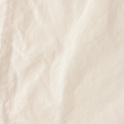 PLAIN WEAVE COTTON LINEN SKIRT