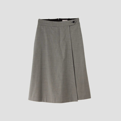 FINE WOOL POPLIN TROUSERS