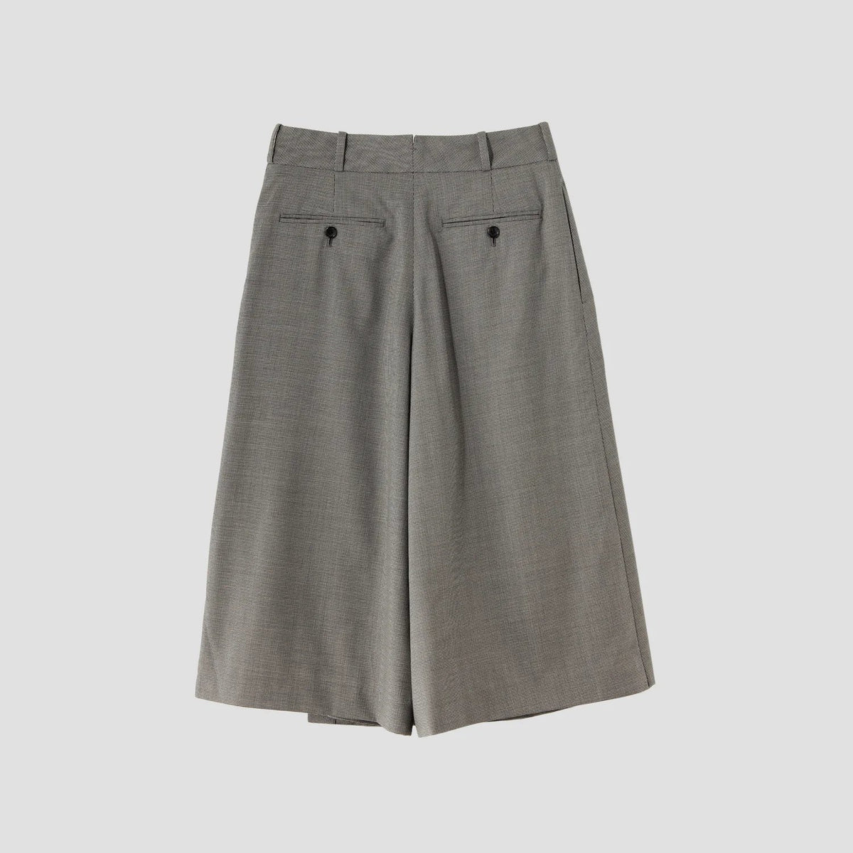 FINE WOOL POPLIN TROUSERS
