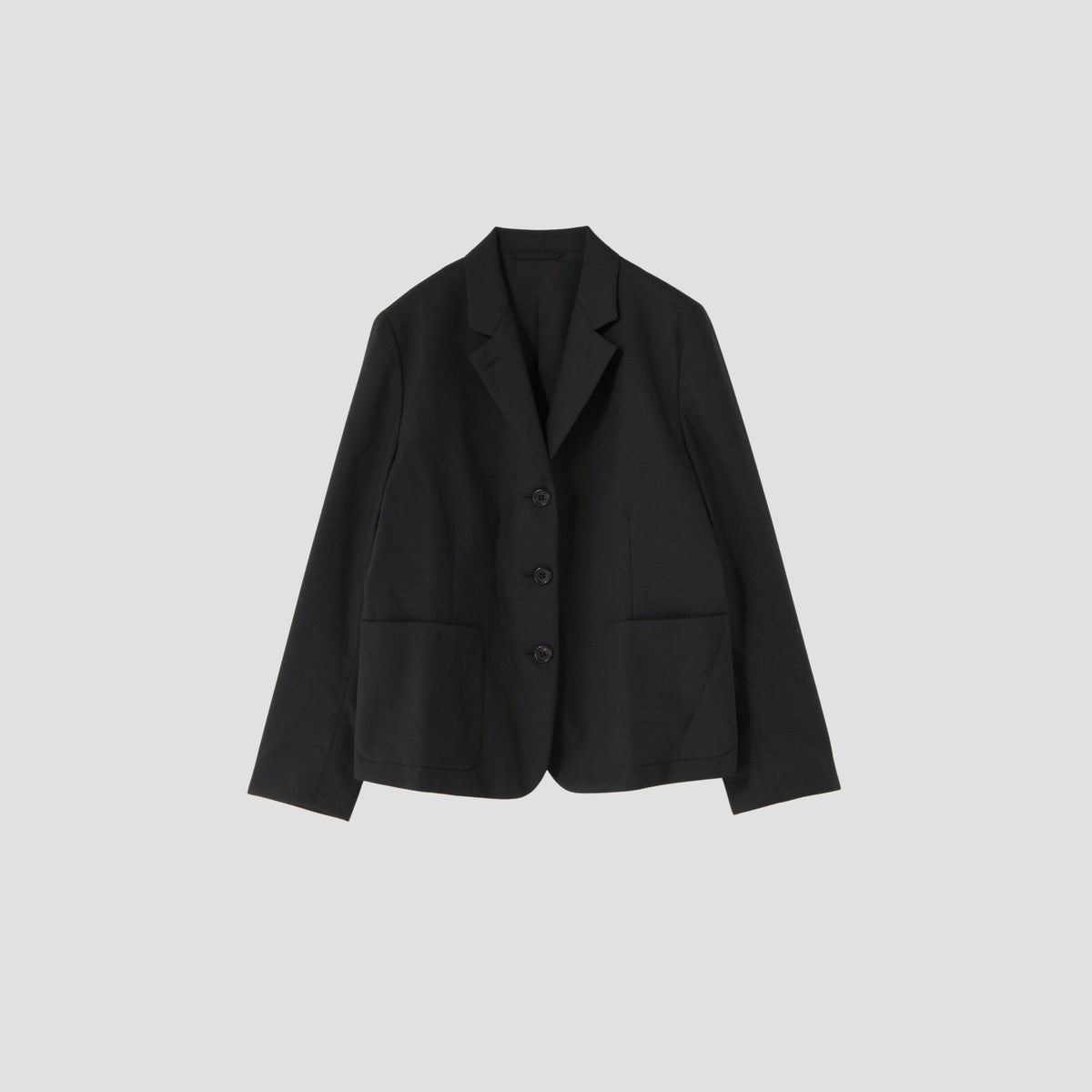 FINE WOOL POPLIN JACKET