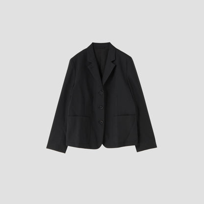 FINE WOOL POPLIN JACKET