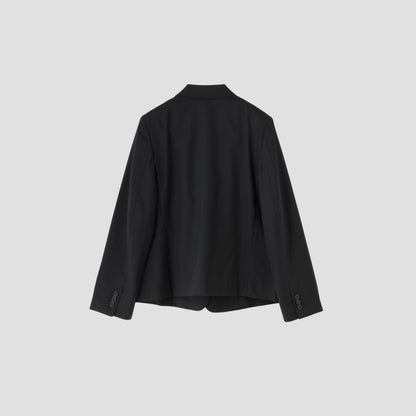 FINE WOOL POPLIN JACKET