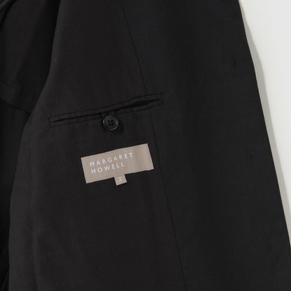 FINE WOOL POPLIN JACKET