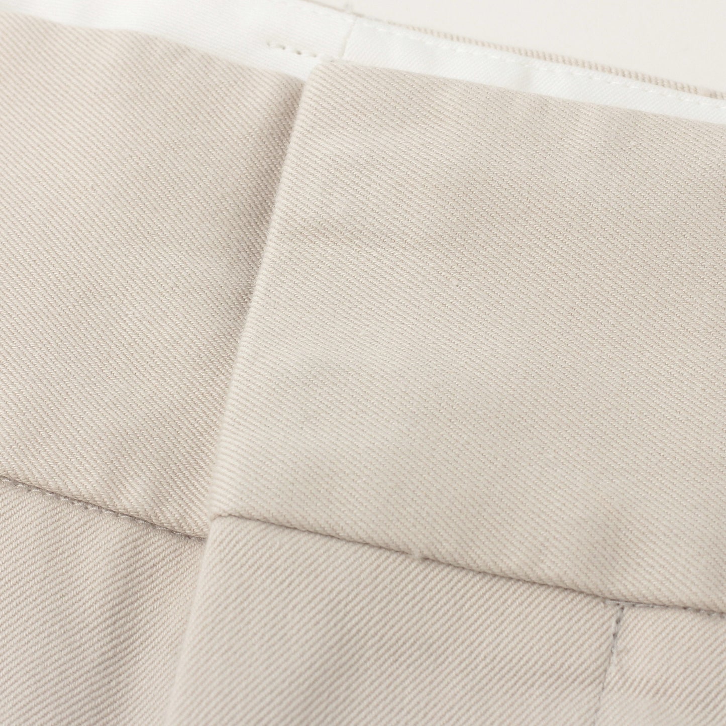 COTTON TWILL TROUSERS