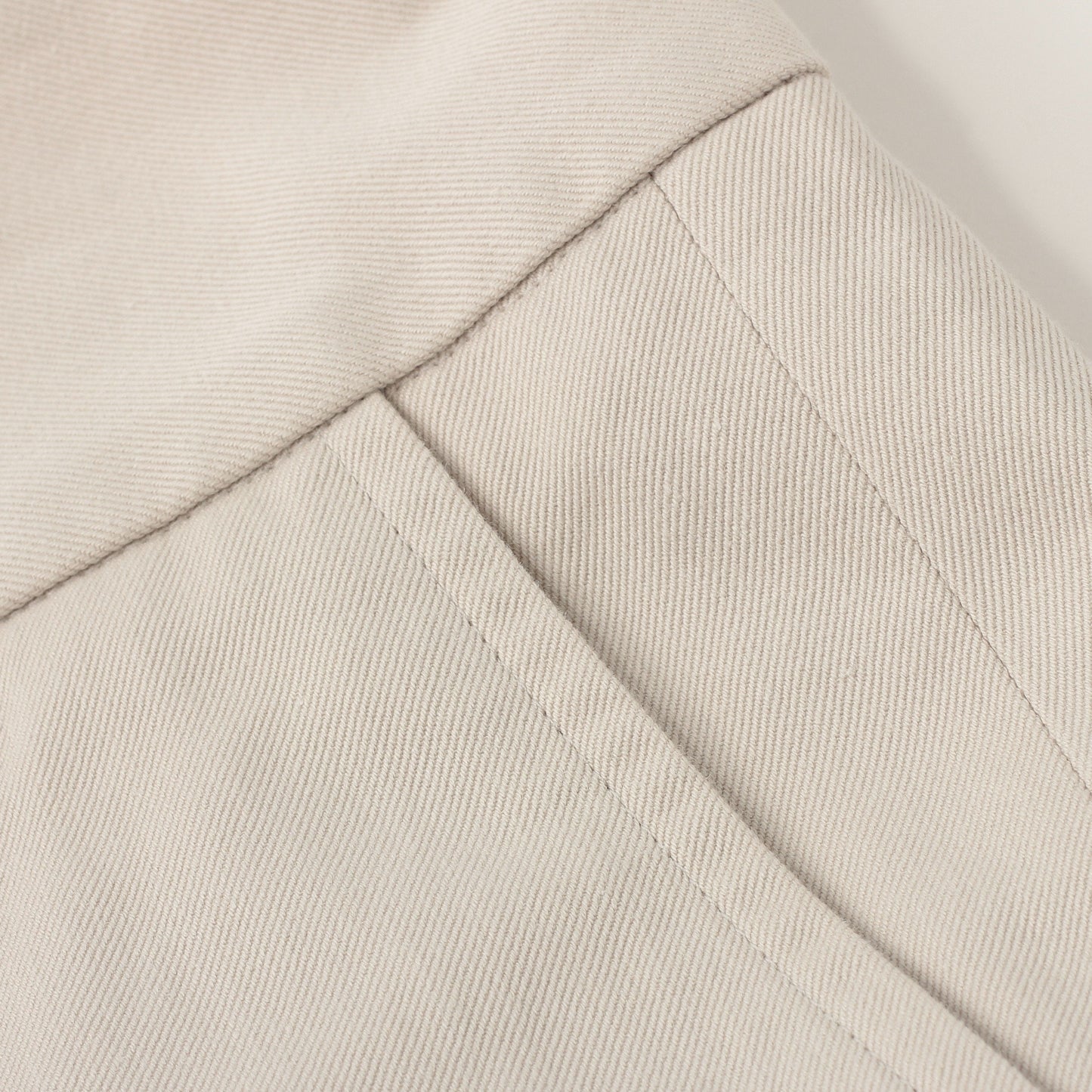 COTTON TWILL TROUSERS