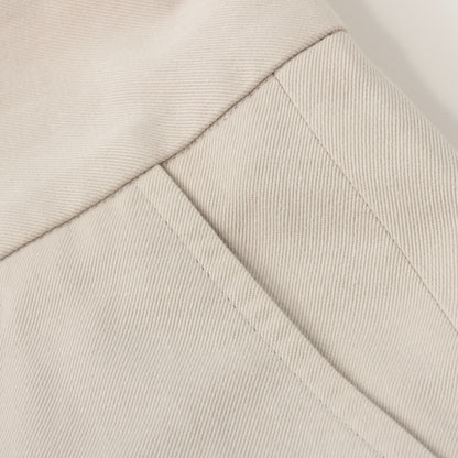 COTTON TWILL TROUSERS
