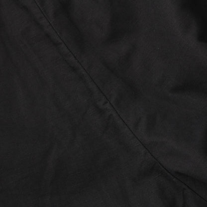 PLAIN WEAVE COTTON LINEN TROUSERS