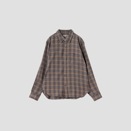 TARTAN COTTON CASHMERE SHIRT