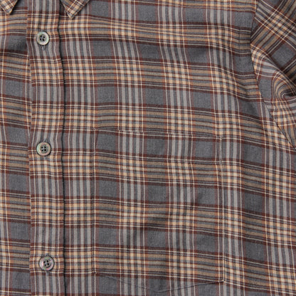 TARTAN COTTON CASHMERE SHIRT