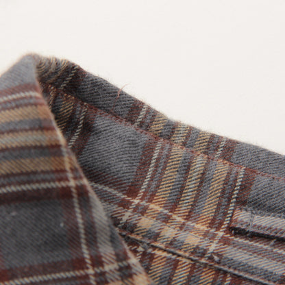 TARTAN COTTON CASHMERE SHIRT