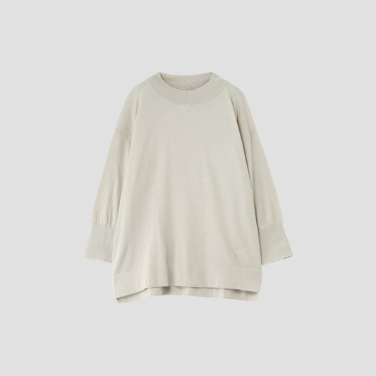 TWISTED COTTON SILK KNIT
