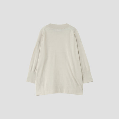 TWISTED COTTON SILK KNIT