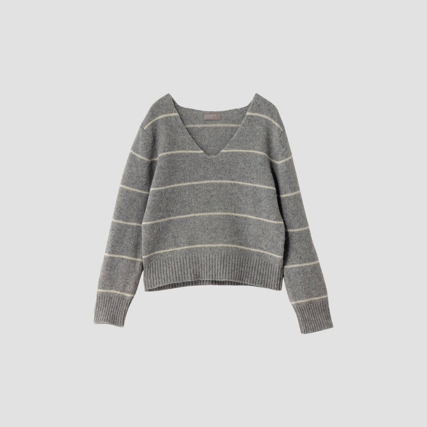 STRIPE WOOL JUMPER KNIT